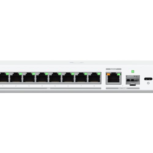 Ubiquiti UniFi Flex 2.5G 8 Port 2.5G with 10G Combo Uplink | USW-Flex-2.5G-8