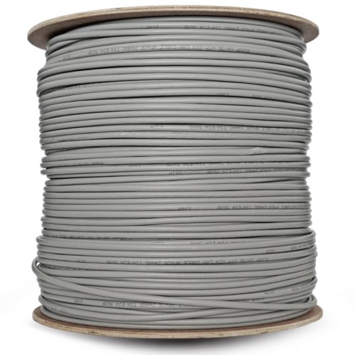 Scoop 500m Drum Cat5e CCA Grey UTP Cable