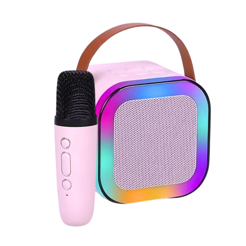 Lexuco Bluetooth Karaoke Mic and 2.5″ Speaker