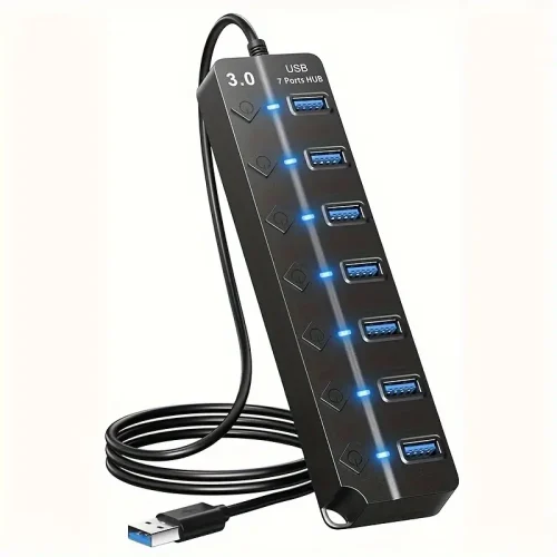 7 Port USB 3.0 Superspeed Hub