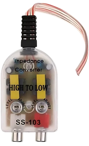 High to low impedance converter
