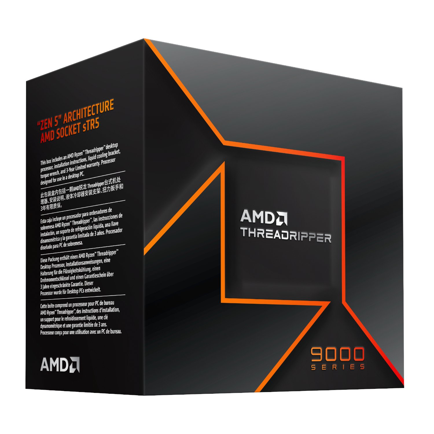 AMD Ryzen Threadripper 9960WX 24-Core 4.2GHz CPU - Image 3
