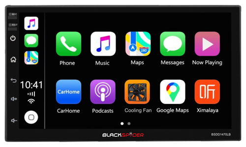 Black Spider Android 7″ Double Din Media Player