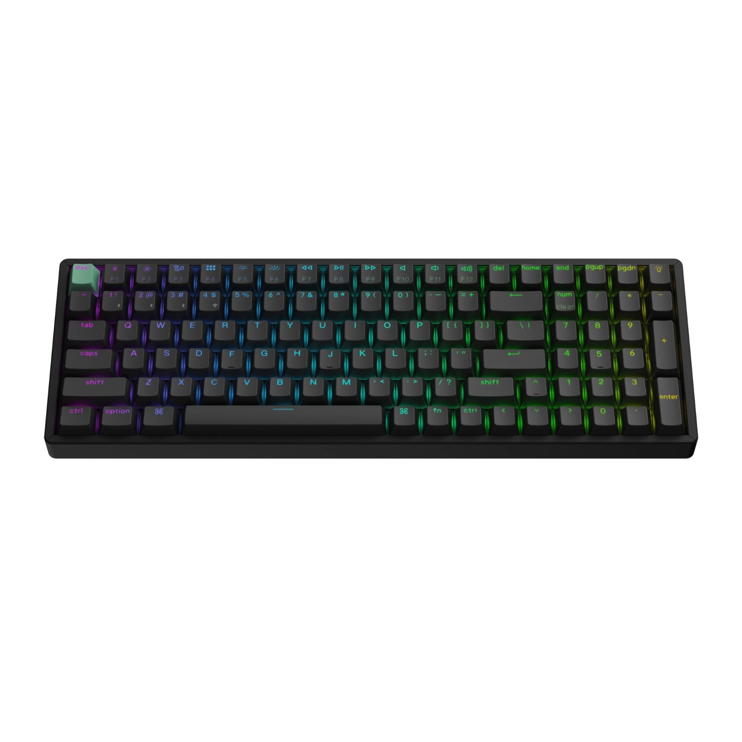 Keychron K4 HE 96% Magnetic Switch Hot-Swap RGB Wireless Keyboard – Black - Image 3