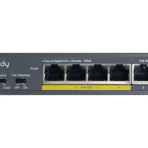 Cudy 4 Port Gigabit PoE 1x PoE Input 60W Switch | POE40