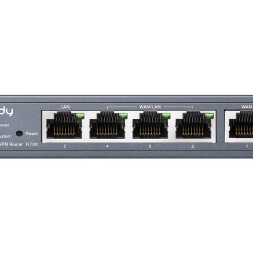 Cudy 5 Port Gigabit Multi-WAN VPN Router | R700