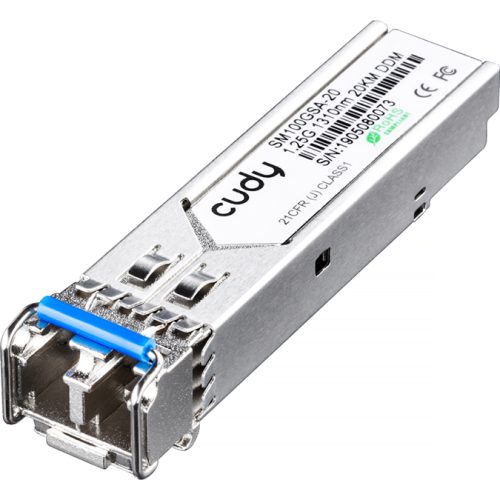 Cudy Single Mode 1.25G LC SFP 1310nm 20km | SM100GSA-20