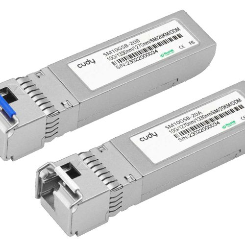 Cudy Single Mode 10G LC Bi-Directional SFP 20km | SM10GSB-20AB