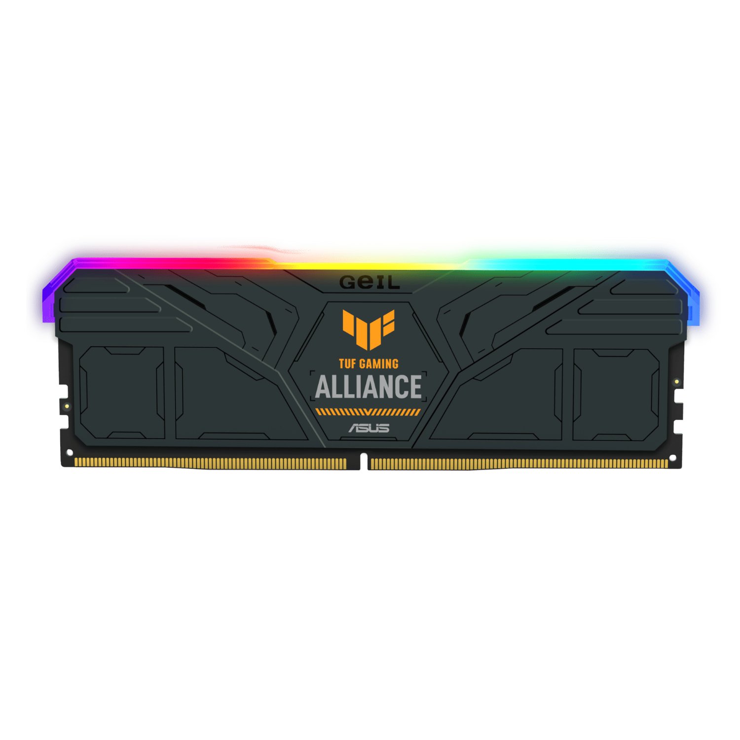 Geil Gemini TUF RGB 32GB KIT(2X16GB) 6000MHz DDR5 Desktop Gaming Memory – Grey