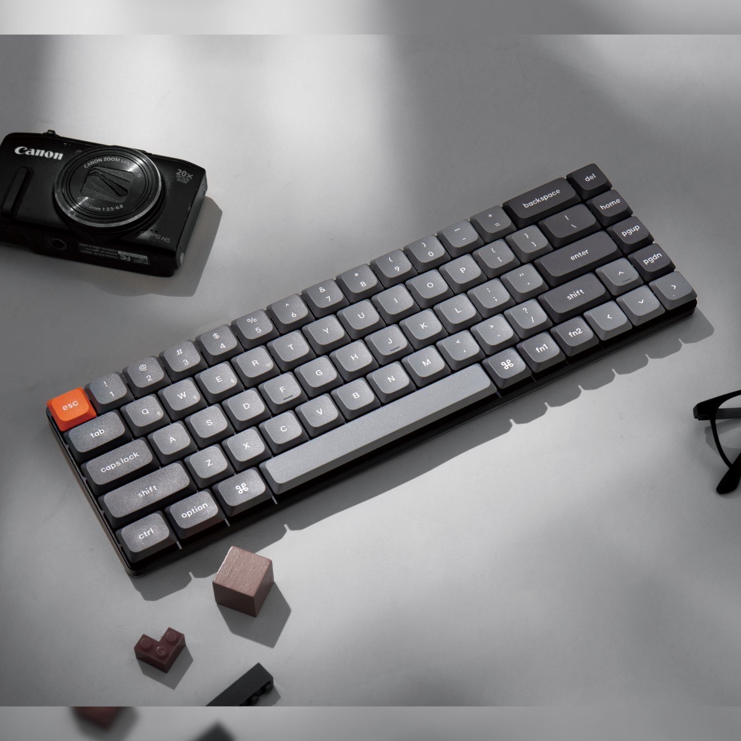 Keychron K7 Max QMK/VIA 65% Wireless Custom Mechanical Keyboard | RED Switches - Image 4