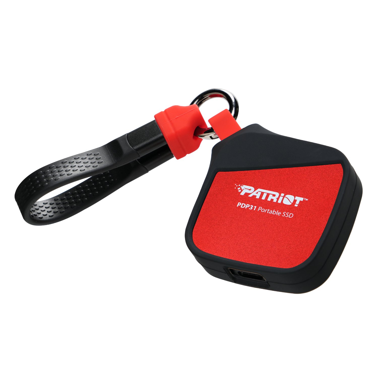 Patriot PDP31 1TB Type-C Portable SSD – Red / Black