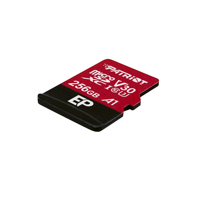 Patriot EP Series 256GB V30 A1 microSD Card - Image 2