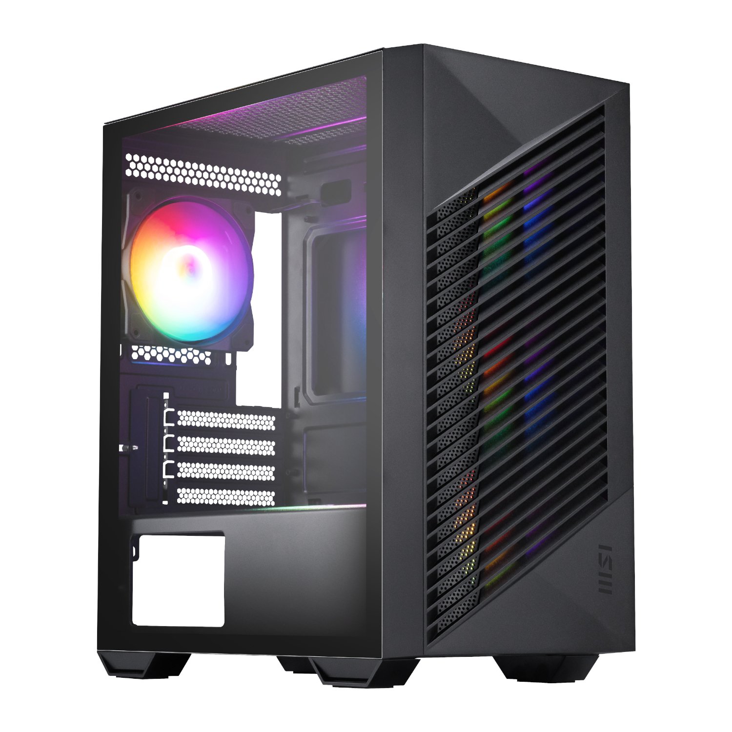 MSI PRO FORGE M050A Micro-ATX Gaming Chassis – Black