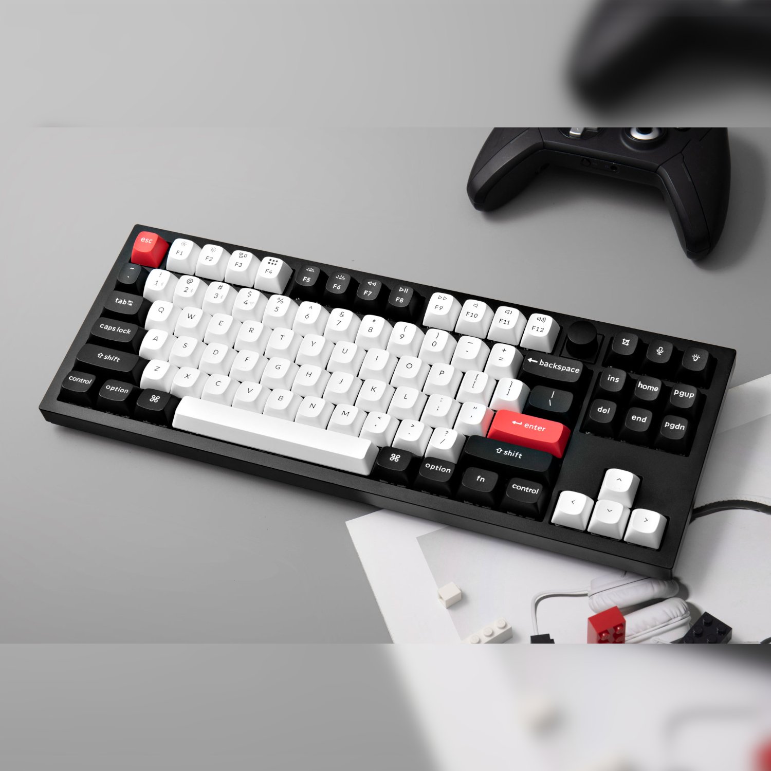 Keychron Q3 HE QMK 80% Wireless Custom Mechanical Keyboard (Nebula Switch) – Carbon Black - Image 5
