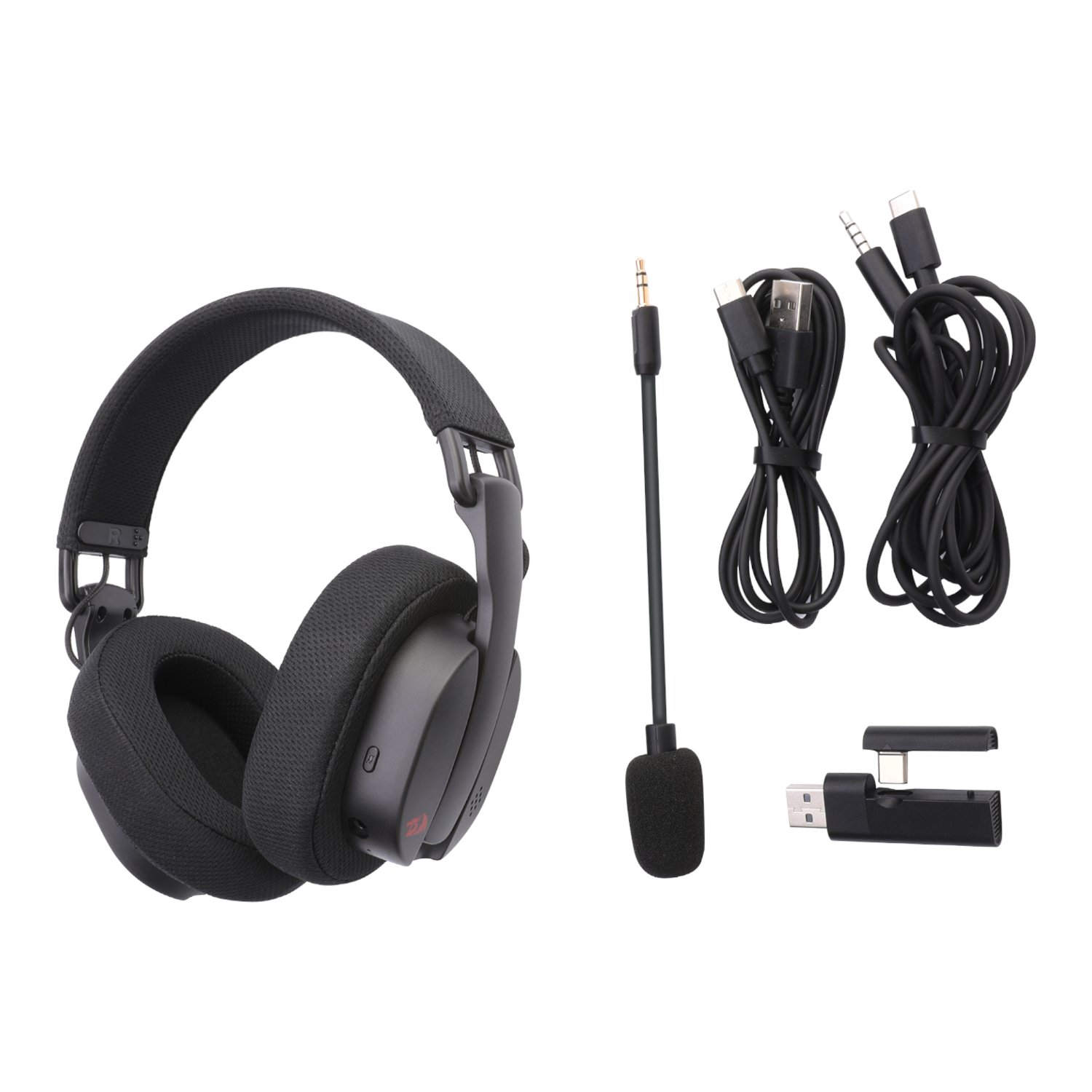 Redragon H888 LUCE 7.1 Surround Sound Wireless Gaming Headset - Image 6
