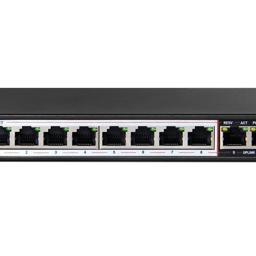 Scoop 10 Port Fast Ethernet 8 PoE 96W Switch