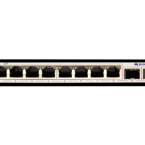 Scoop 8 Port Gigabit PoE 96W 2SFP Switch