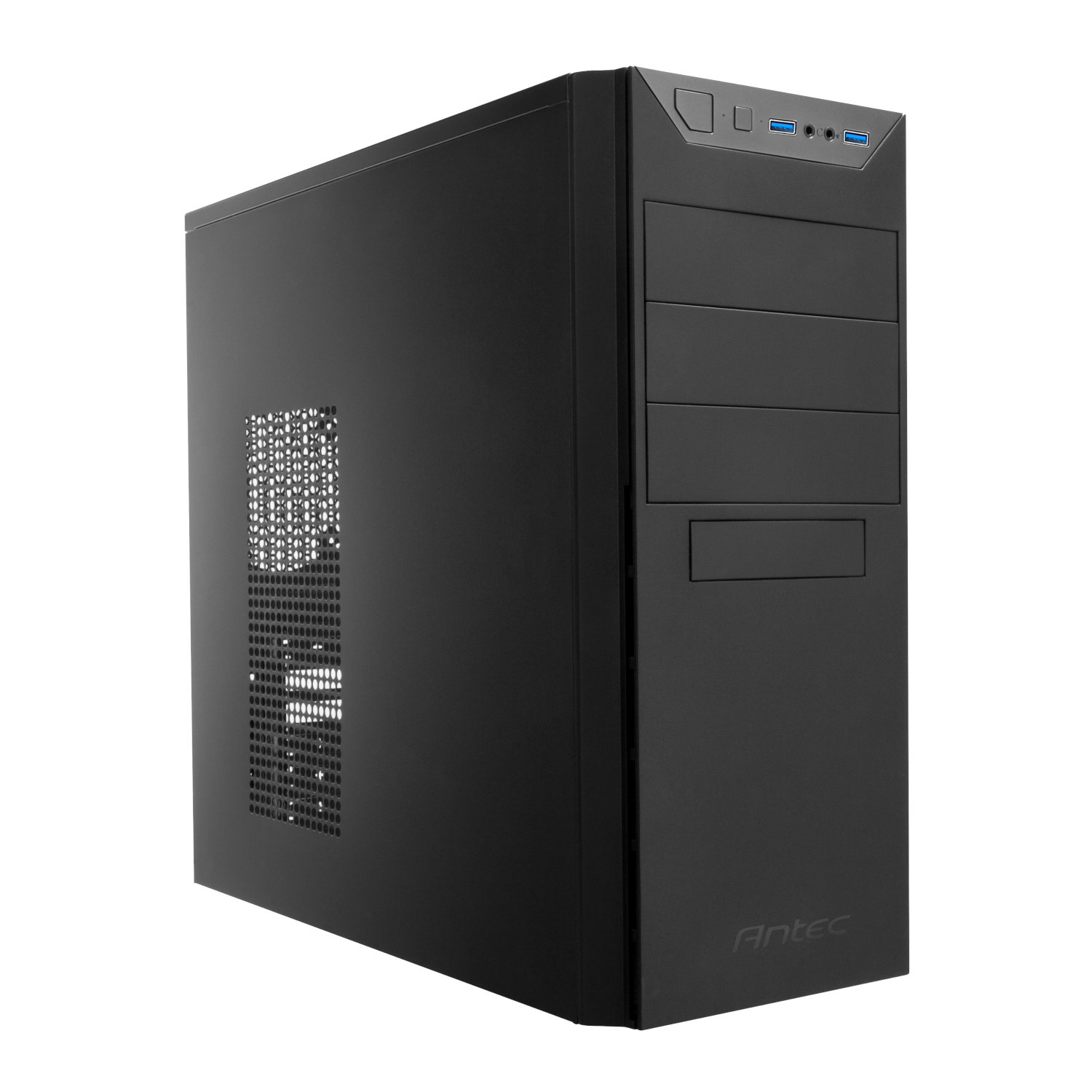 Antec VSK4000B ATX | Micro-ATX | ITX  Mini -Tower Chassis – Black