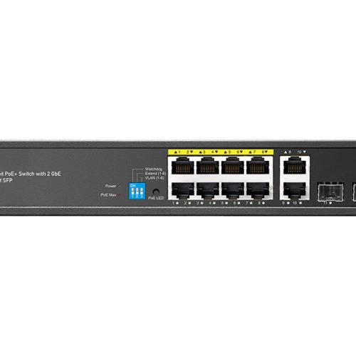Cudy 8 Port Gigabit PoE 110W 2SFP 2 Gigabit Ethernet Switch | GS1010PS2