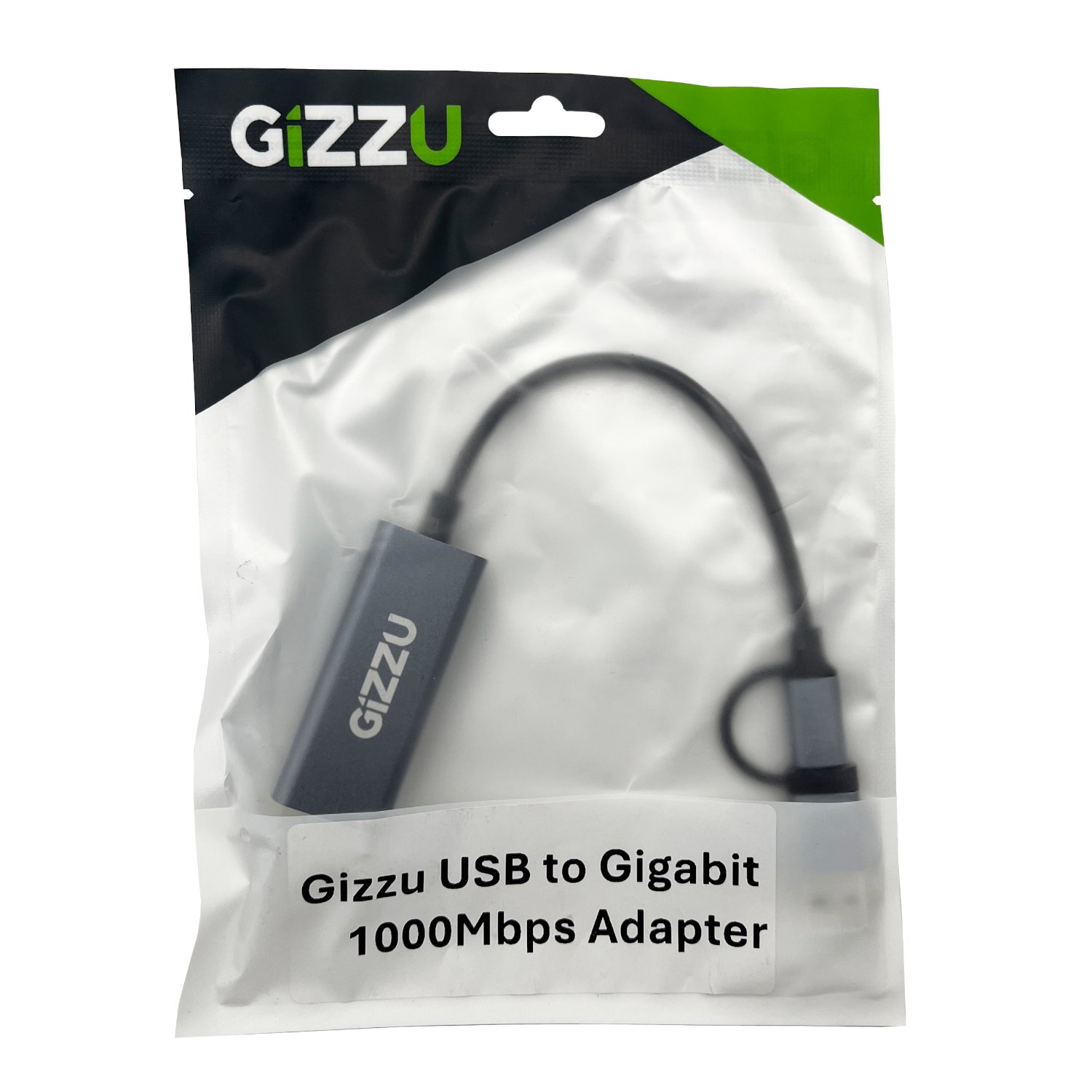 Gizzu High Speed Type-C/A to Gigabit Adapter Poly - Image 5