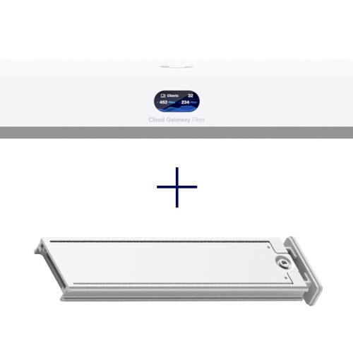 Ubiquiti 10G Multi-WAN UniFi Cloud Gateway Fiber with M.2 SSD Tray | UCG-Fiber & UACC-SSD-Tray