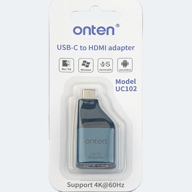 ONTEN TPC TO HDMI UC102 4K@60hz
