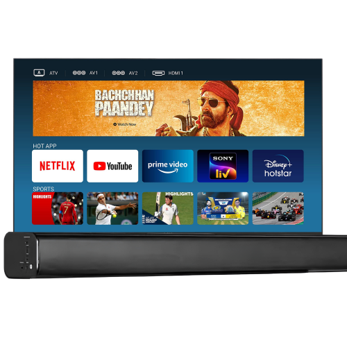 32″ Smart TV and Soundbar Combo