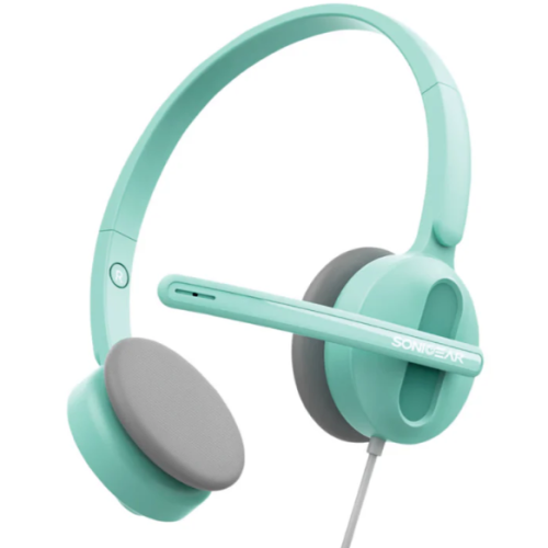 SonicGear Xenon 3U USB Headset with Mic – Mint