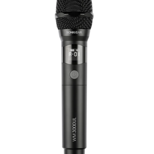 SonicGear WM 3000 UL Professional UHF Wireless Microphone – Obsidian