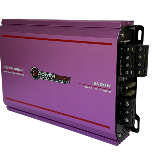 Powerbass 9600W 4ch Amplifier