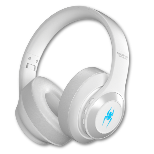 Black Spider BSH10 Headphones – White