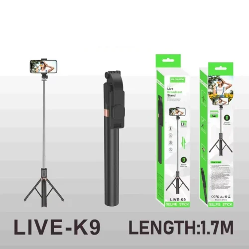 Plokama 1.7m Selfie Stick Live-K9